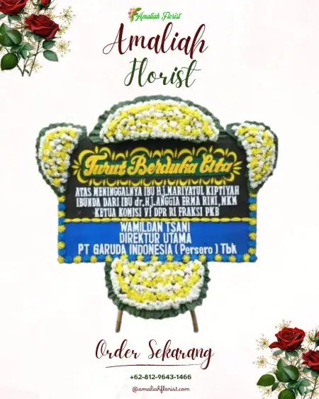 Papan Bunga Duka Pantai Indah Kapuk